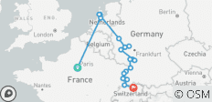 Les incontournables du Rhin avec Paris 2027 - 11 jours (19 destinations) - 19 destinations 
