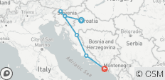  Jewels of Croatia and Slovenia 2026 - from Zagreb - 6 destinations 