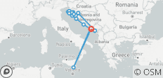  Family Club - The Splendors of the Northern Adriatic Sea - Historic and Naturally Beautiful Ports of Call in Croatia and Montenegro (port-to-port cruise) - 17 destinations 