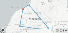  Le Maroc majestueux - Un voyage en petit groupe - 6 destinations 