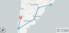  Zuid-Amerika Odyssee - 6 bestemmingen 