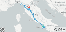  12 jours en Italie en train : Naples, Rome et Florence - 18 destinations 