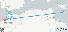  5 Days in Northern Morocco | Tour Itinerary From Tangier - 9 destinations 