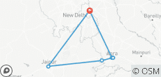  5-Day All-Inclusive Delhi, Agra &amp; Jaipur Golden Triangle - Group Tour - 6 destinations 