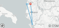  Absolutely Albania: Berat Me Up &amp; Beach Me Crazy (10 destinations) - 5 destinations 