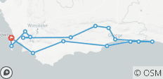  Circuit de 12 jours en groupe adapté aux familles - Cape Town &amp; Garden Route Explorer - 17 destinations 