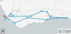 12-daagse gezinsvriendelijke groepsreis - Kaapstad &amp; Tuinroute Ontdekkingsreis - 17 bestemmingen 