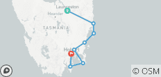 Los espacios naturales y el patrimonio de Tasmania (Grupo pequeño, 2027/2028) - 8 destinos 