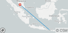  9 jours : Des couchers de soleil de Bali au ciel de Kuala Lumpur - 2 destinations 