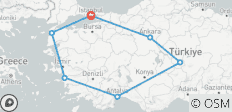  Ultimate Turkey - Un voyage en petit groupe - 7 destinations 