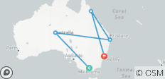  Complete Australia Highlights 14 days - 5 destinations 
