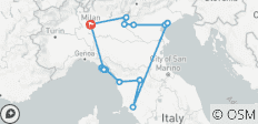  Romance &amp; Wine: Italian Edition - 17 destinations 