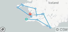  Icelandic Odyssey: Adventures of Fire and Ice - 13 destinations 