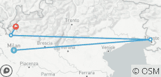  Milan - capitale mondiale de la mode - 4 destinations 