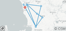  Les perles de la Toscane - 10 destinations 