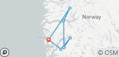  Norwegian nature and famous hikes - 7 destinations 