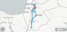  La Jordanie : La magie de Pétra et les trésors des anciennes civilisations - 14 destinations 