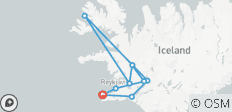  Iceland\'s Fairy Tale: Aurora Borealis, Geysers and Waterfalls - 9 destinations 