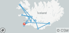  Icelandic Winter Tale: Ice Diamonds and Dancing Lights - 15 destinations 