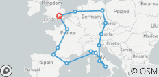  European Quest (Standard, Winter ( Until Mar \'27), Start London, Classic) - 16 destinations 