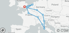  European Discovery (Plus, Winter ( Until Mar \'27), Start London, Classic) - 12 destinations 