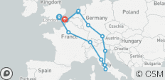  European Discovery (Plus, Summer ( Until Mar \'27), Start London, Classic) - 16 destinations 