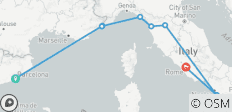  Barcelona to Rome Quest (Standard, Hiver ( Jusqu\'à Mar \'27), Classique) - 8 destinations 