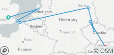  London to Vienna Trail (Standard, Winter ( Until Mar \'27), Start Amsterdam, Classic) - 8 destinations 