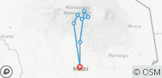  6 Days Umbwe Route - 8 destinations 
