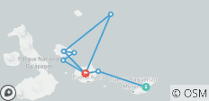  Natural Paradise Galapagos Yacht - 8 jours A - 10 destinations 