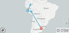  Antarctic Voyage with Peru and Amazon Cruise Lima → Buenos Aires (2027) - 11 destinations 