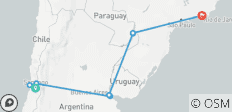  Antarctic Voyage with Chile and Brazil Highlights Santiago → Rio de Janeiro (2027) - 9 destinations 