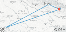  9 Días Patrimonio de Nepal y Descubrimiento de la Naturaleza (guía y conductor privados）Tour Familiar - Personalizable - 5 destinos 