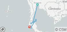  PRIVÉ - VOYAGE ULTIME DANS LE SUD DE LA THAILANDE 15 JOURS 14 NUITS - 7 destinations 