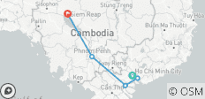  9-Day Southern Vietnam and Cambodia Tour – Mekong Delta to Angkor Wat - 5 destinations 