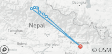  Annapurna Circuit Trek - 9 destinations 