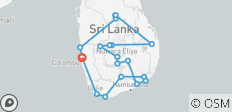  Elephant in Sri Lanka - 19 destinations 