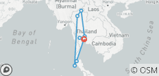  VOYAGE PRIVÉ EN THAILANDE 18 JOURS / 17 NUITS - 8 destinations 