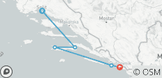  Premium Split to Dubrovnik (including Vela Luka) - 5 destinations 