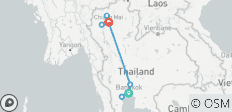  Trektocht in Chiang Mai - 9 dagen - 10 bestemmingen 