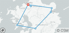  Highlights of Japan - Kyushu Island - 8 destinations 