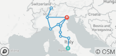  Italie classique et Riviera italienne - 12 destinations 
