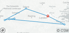  Oxford, Cotswolds, Bath, Avebury, Falaises de Douvres et Kent - 5 jours (en petit groupe) - 7 destinations 