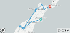  Nueva Zelanda esencial: Isla Sur - 11 destinos 