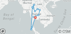 PRIVÉ - VOYAGES ULTIMES EN THAÏLANDE 21 JOURS / 20 NUITS - 13 destinations 