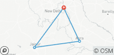  Delhi-Agra-Jaipur Golden Triangle Tour 5 Days - All Inclusive - 4 destinations 