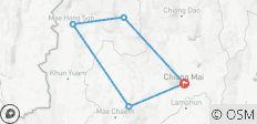  4 jours d\'aventure à Pai et Mae Hong Son au départ de Chiang Mai - 5 destinations 