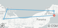  Circuit de 8 jours à Panama City, plages et montagnes - 5 destinations 