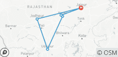 Colorfull Rajasthan Tour - 6 destinations 