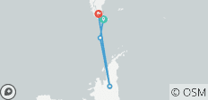  Antarctica Air Cruise Express - 4 destinations 